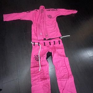Jiu jitsu Gi pink
